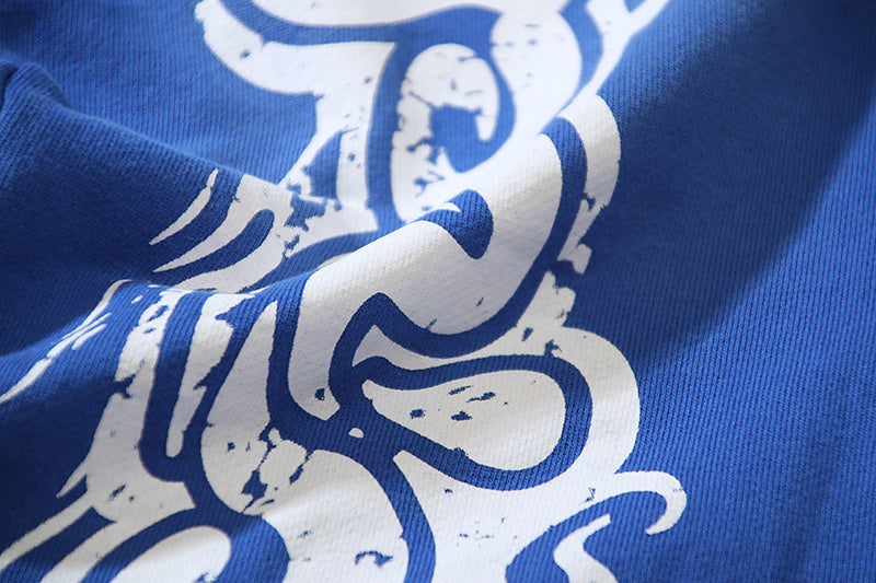 Hellstar Blue Yoga Flare Sweatpants