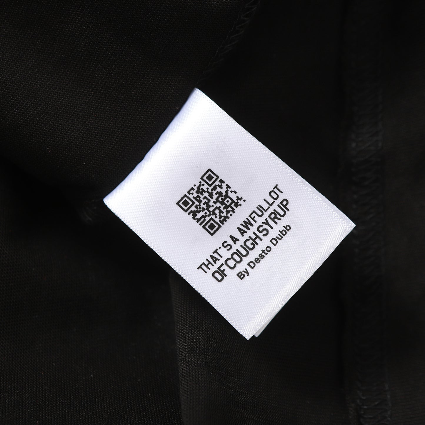 THAT'S A Awful Lot of Cough Syrup Black baseball T-shirt