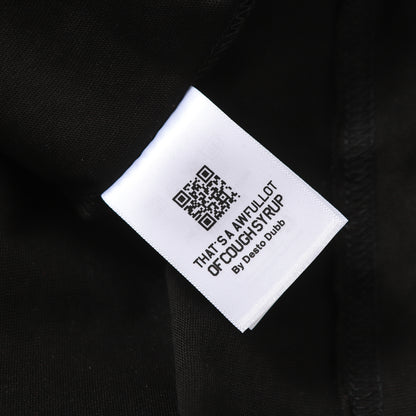 THAT'S A Awful Lot of Cough Syrup Black baseball T-shirt