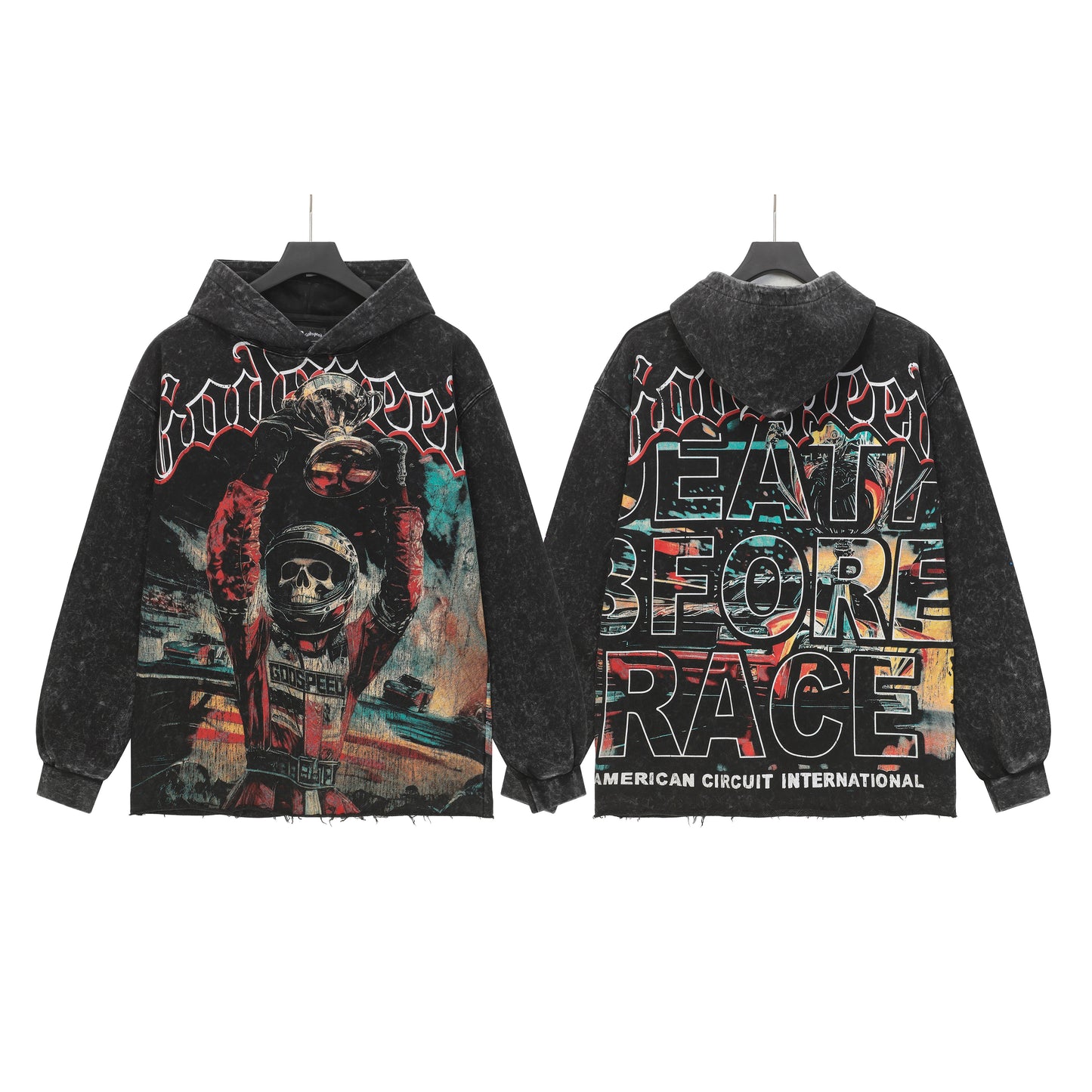 Godspeed "Death Before Race" Hoodie