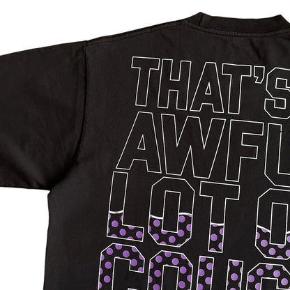 That's A Awful Lot Of Cough Syrup 4 Baby Bottles Black T-Shirt