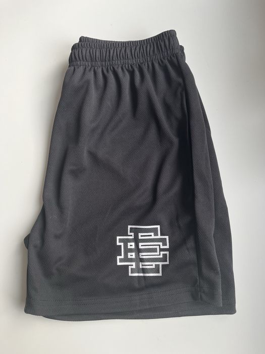 Black EE Basketball Shorts – Breathable Mesh Shorts by Eric Emanuel for Men