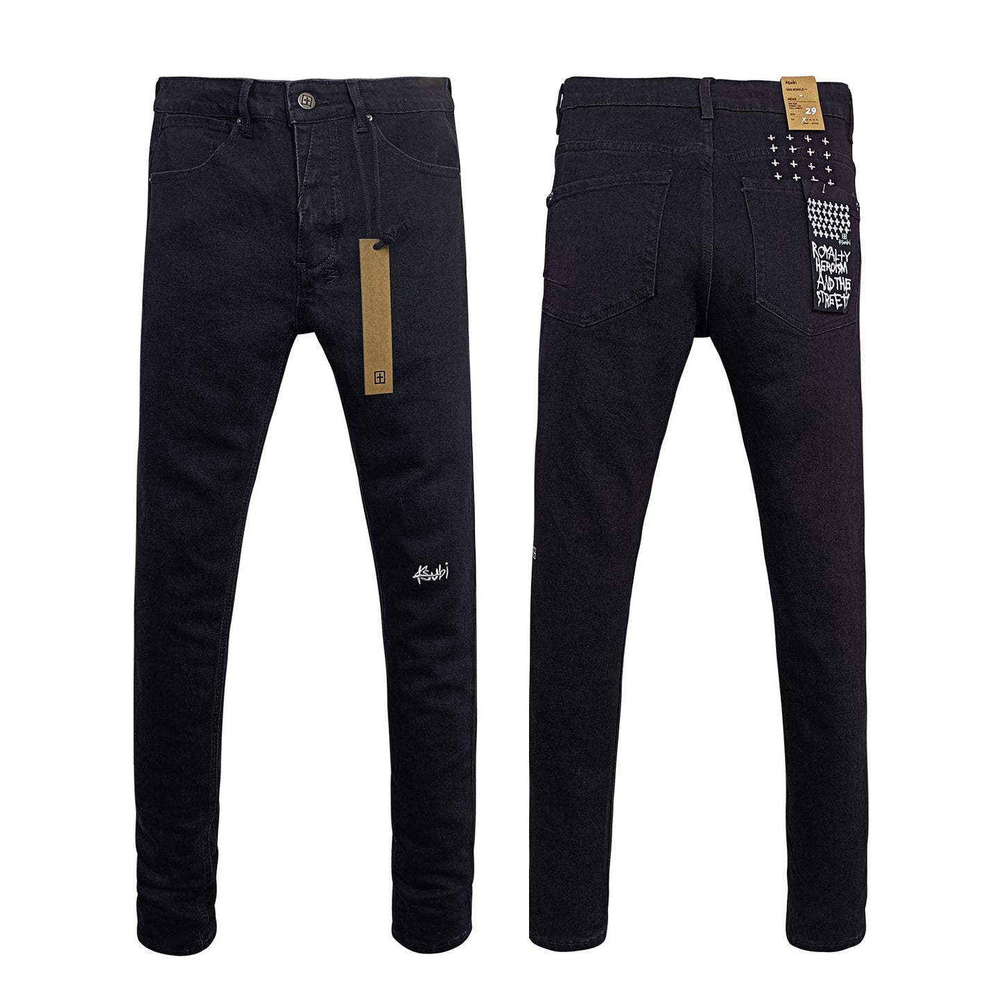 Ksubi Chitch Slim Men's Jet Black Jeans