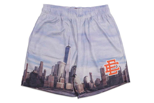 Eric Emanuel Basketball Shorts – Pattern EE Mesh Shorts for Men with Pockets and Prints