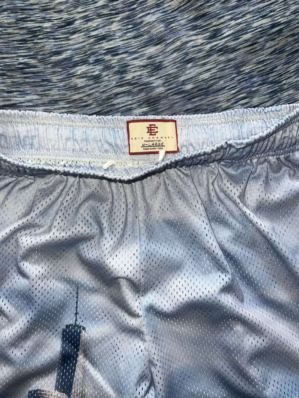 Eric Emanuel Basketball Shorts – Pattern EE Mesh Shorts for Men with Pockets and Prints