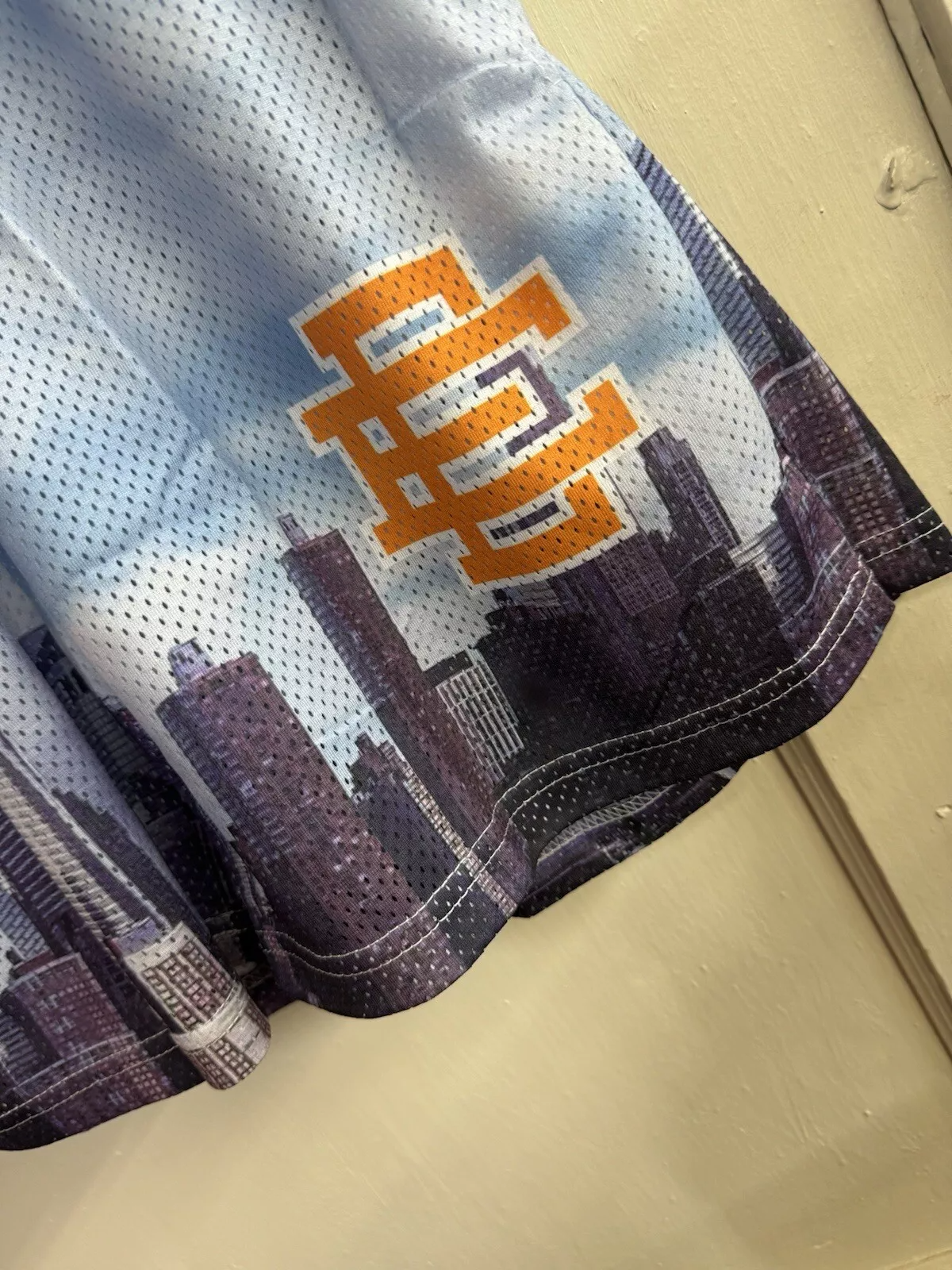 Eric Emanuel Basketball Shorts – Pattern EE Mesh Shorts for Men with Pockets and Prints