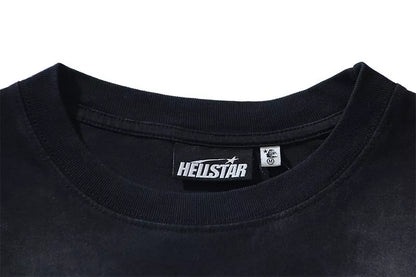 HELLSTAR 23:43 Vintage Black Long Sleeve Tee