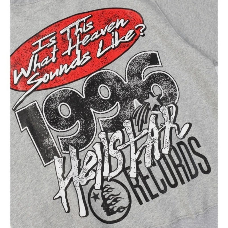 HELLSTAR Studios Records Pullover – Grey