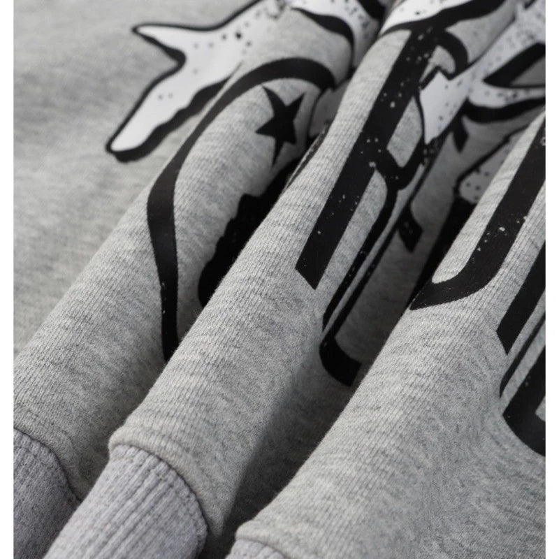 HELLSTAR Studios Records Pullover – Grey